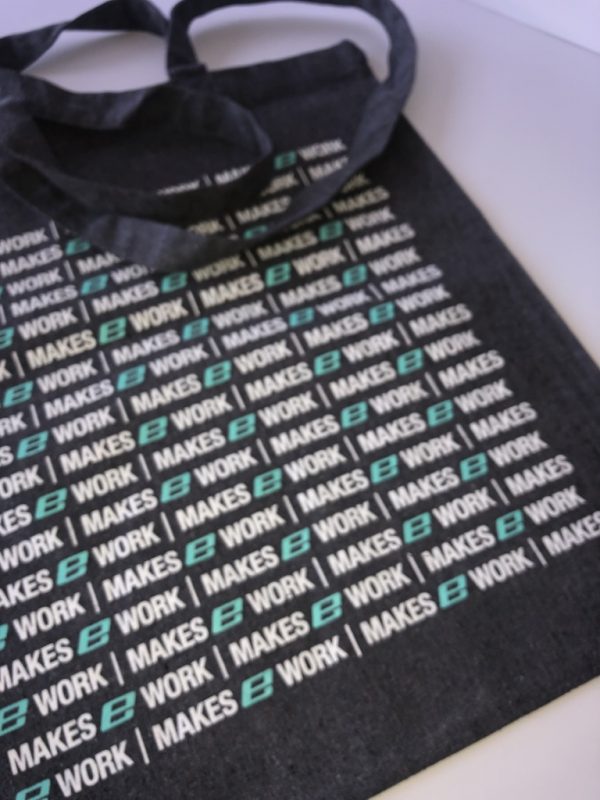 Grey cotton-bags MAKES e WORK / READY TO WORK - Image 3