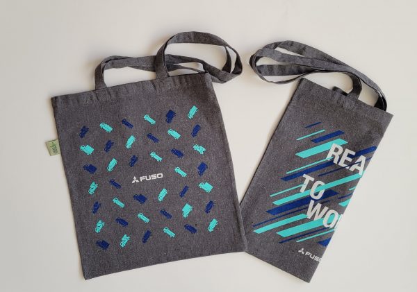 Grey cotton-bags MAKES e WORK / READY TO WORK - Image 2